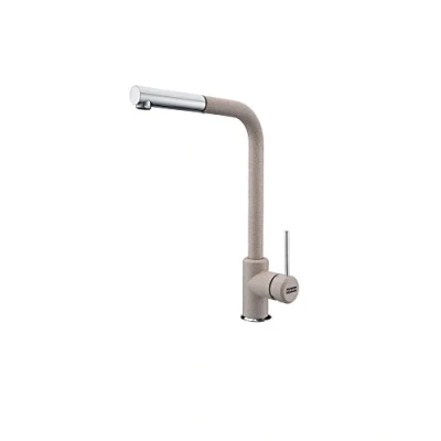 Image of Franke 115.0476.822 + SR01 Green Chromed Kitchen Sink Tap with Pull Out Spout Beige