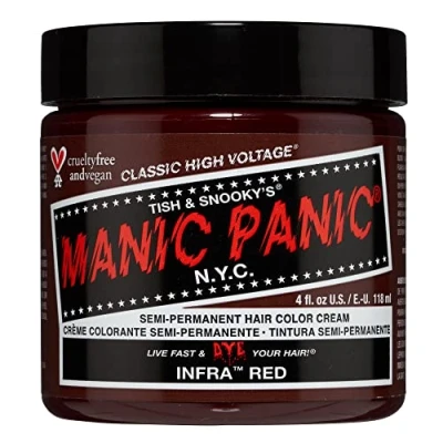 Image of Manic Panic High Voltage Classic Cream Formula, Infra Red, 118ml