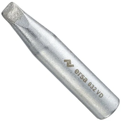 Image of Ersa Ersadur 0832VD Long Life Soldering Tip Straight Chisel Shaped 5.0 mm Wide with Coating