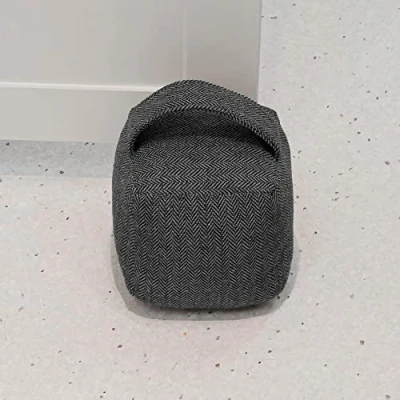Image of Door Stoppers, Animal Decorative doorstoppers, Weighted Fabric Stopper for Bedroom, Living Room, Exterior Doors (Block)
