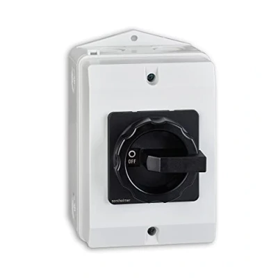 Image of Sontheimer Repair Switch 25A 3 Pin 10kW IP65, Main Switch, Black