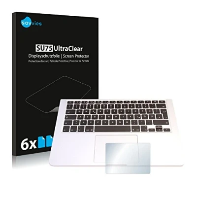 Image of Savvies 6 Pack Screen Protector compatible with Apple MacBook Pro 13.3&quot; 2015 (Touch Trackpad) Protection Film Clear