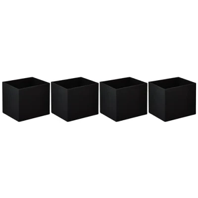 Image of Ikea DRONA BLACK Storage Box 33 x 38 cm for EXPEDIT Shelving Unit SET OF FOUR