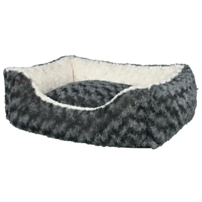 Image of Trixie Kaline Dog Bed, 65 x 50 cm, Grey/Cream