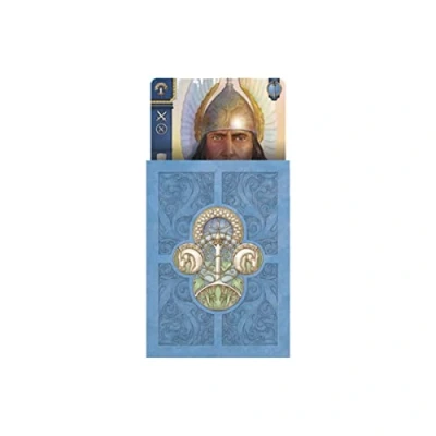 Image of Ares Games Custom Card Sleeves, 60ct War Style, Blue, of The Ring Game: Free Peoples