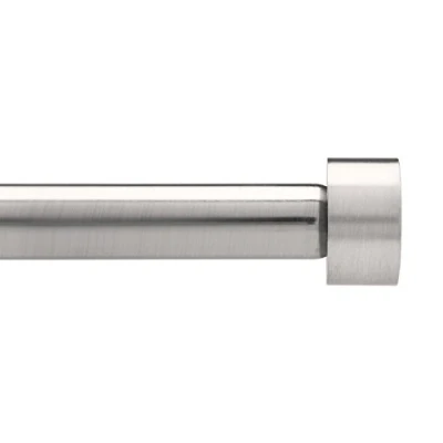 Image of Umbra Cappa ¾ Adjustable Curtain Rod for Windows 36 to 72 Drapery Rod, Nickel