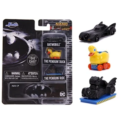 Image of Jada JAN31616 Batman Nano 3 Vehicle Set