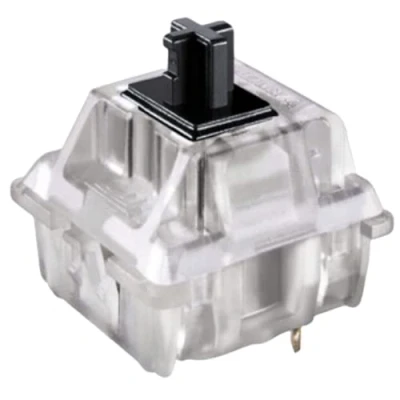 Image of Cherry MX Key Switches for Mechanical Gaming Keyboards Plate Mounted MX1A11NA (Cherry RGB Black, 65 Pcs)