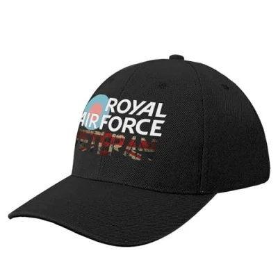 Image of DYHVVD Unisex Hat Fashion Hip Hop Baseball Cap Royal Air Force Veteran Outdoor Sports Golf Custom Hats Military Man for Women Men&#039;s Birthday Gift