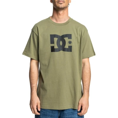 Image of DC Shoes STAR Print Tshirt, Size: XXL, Tpc deep lichen green