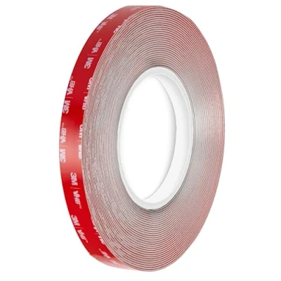 Image of Dpm tapes 3M VHB LSE110 Double Sided Acrylic Foam Tape for Difficult Surfaces Water Resistance, High and Low Temperatures, Vibration Shock Car, Home, Sports (12mm x 3m)