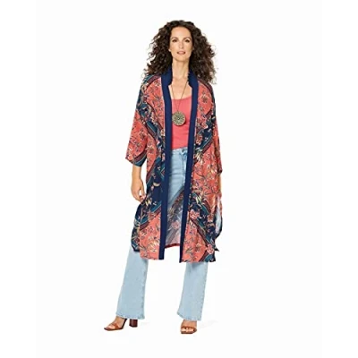 Image of Burda Sewing Pattern 6244 Misses Kimono 8 18