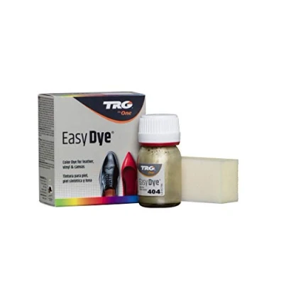 Image of TRG The One Easy Dye, Leather Shoe Color Restore Paint, 404 Platinum, 25 ml