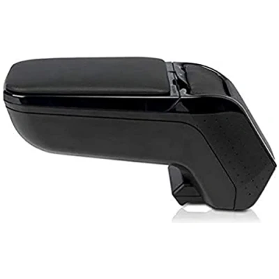 Image of rati Armrest Specific Black Armster 2 for Renault Megane III (2008 ). With Storage Compartment and Foldable.