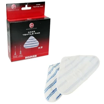Image of sparefixd Cloth Pads x 2 to Fit Hoover Steam Cleaner