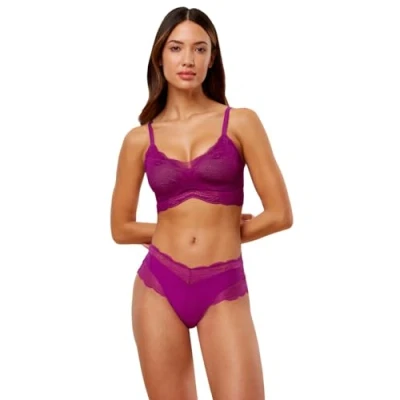 Image of Triumph LIFT Smart P Bustier, Women&#039;s, Size: 32D 36E, Purple