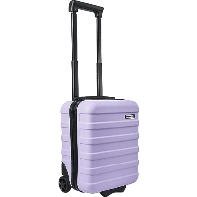 Image of Cabin Max Anode 24L TwinWheel 40x30x20cm Wizz Air Easyjet Underseat Trolley Case (Lavender 40 x 30 20)