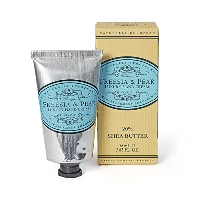Image of Naturally European Luxury Hand Cream Soothing and Caring Freesia &amp; Pear 1 x 75ml
