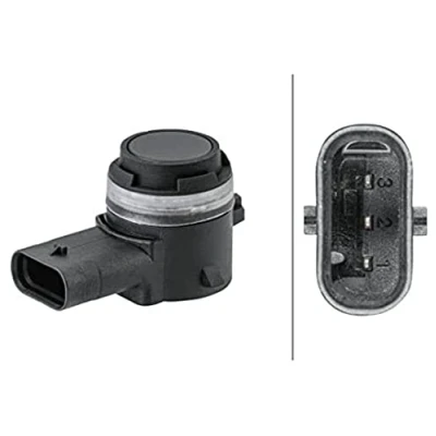 Image of 5Q0919275B Parking Sensors HELLA 6PX 358 141 711 VOLKSWAGEN: Golf 7, Transporter 6, Crafter Van, AUDI: Q5, A7 Sportback, A5 B9 Coupe, SKODA: Yeti