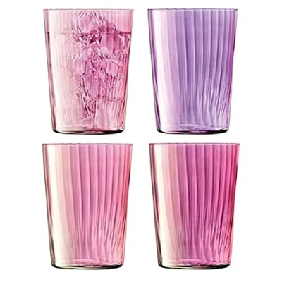 Image of LSA Gems Tumbler 560ml Assorted Garnet Set Of 4