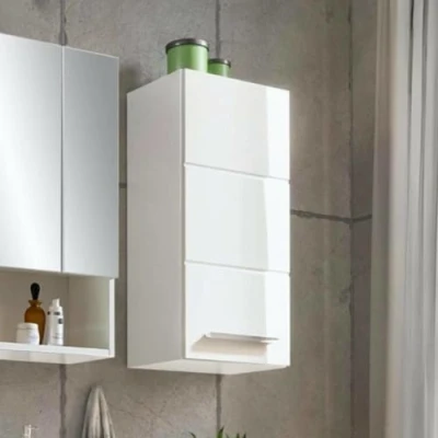 Image of Julian Bowen Bathroom Wall Cabinets, Melamine, White, One Size