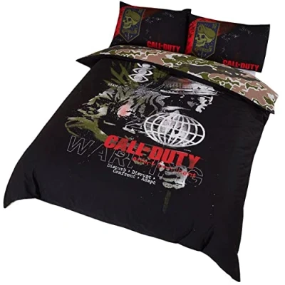Image of Call of Duty COD Cold War Duvet Cover Double, black, DP1 WNG 08