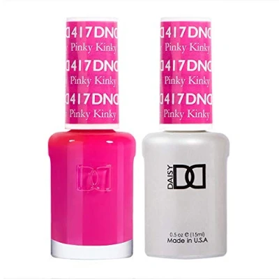 Image of DND Duo Gel &amp; Nail Polish Set Pinky Kinky 417 2x15ml