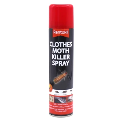 Image of Rentokil Clothes Moth Killer Spray Aerosol 300ml