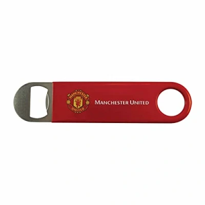 Image of Manchester United FC Bar Blade Magnet (One Size) (Red)