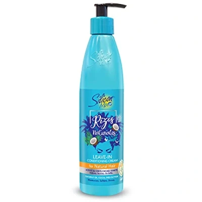Image of Silicon Mix Rizos Natural Leave In Conditioning Cream 251 ml Conditioner for Curly, Frizzy and Wavy Hair