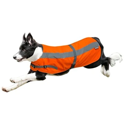 Image of Flectalon 3 in 1 Dog Jacket, 18 Inch, Fluorescent Orange