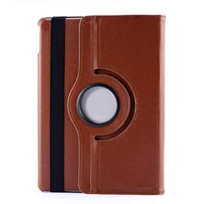 Image of 360 Universal Leather Case Cover Flip Stand Wallet Holder for 7 inch to 8 8.5 Tablet PC Pad (Brown)