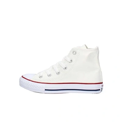 Image of Converse Chuck Taylor ALL STAR Hightop trainers for kids, Size: 13.5K, Optical white Textile