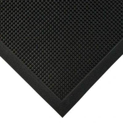Image of Coba Rubber All Weather Matting, Black, LxW 1800 X 900mm