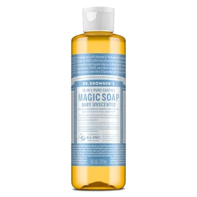 Image of Dr Bronner&#039;s Organic Baby Pure CastileLiquid Soap 237ml