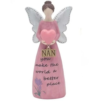 Image of Lesser &amp; Pavey Love Affection Nan Figurine For Home Office Decor Ornaments Gift Women Men Beautiful Indoor Outdoor Living Room