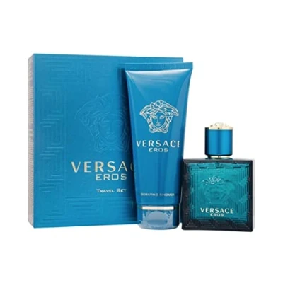Image of Versace Eros Gift Set 50ml EDT + 100ml Shower Gel