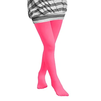 Image of Lady Sofia Girls Semi Opaque Tights 40 Denier Kids Fashion (1 2 Years, Fuchsia)