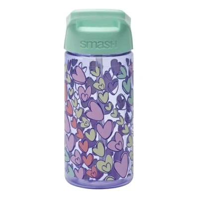 Image of Smash Water Bottle 450ml Hearts