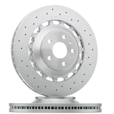 Image of 8V0615301B, 8V0615301C, 8V0615301P, 8V0615301S brake disc BREMBO 09.D174.33 370mm 34mm 5 perforated/vented, two part Coated High carbon