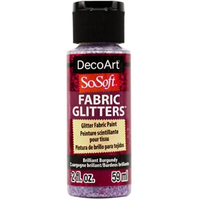 Image of Brilliant Burgundy Fabric Paint