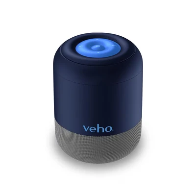 Image of Veho MZ S Portable Bluetooth wireless speaker Electric Blue