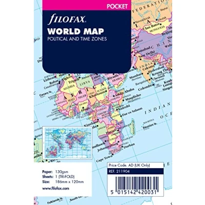 Image of Filofax Pocket World Map