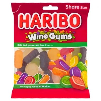 Image of Haribo Wine Gums 160g