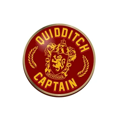 Image of Harry Potter Quidditch Captain Distintivo Smalt