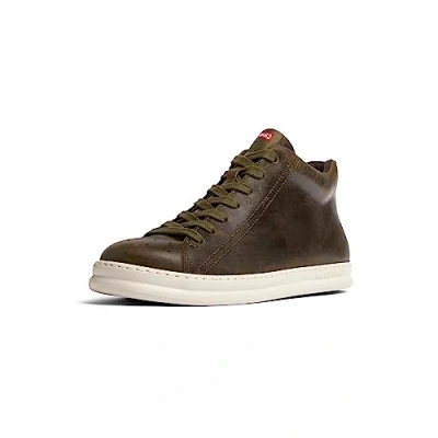 Image of Camper Men&#039;s Runner Four Sneaker, Dark Green, 10 UK