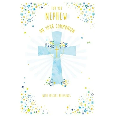 Image of For You Nephew On Your First Holy Communion Card Lovely Verse