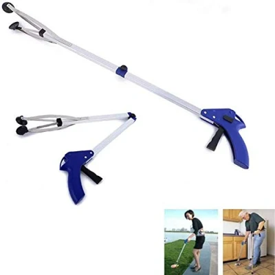 Image of Classic home Litter Picker, Foldable Reacher Grabber Tool Pickup Picker Long Arm Rotating Gripper Reaching Aid Rubbish Pick Up Mobility Handy for Disabled