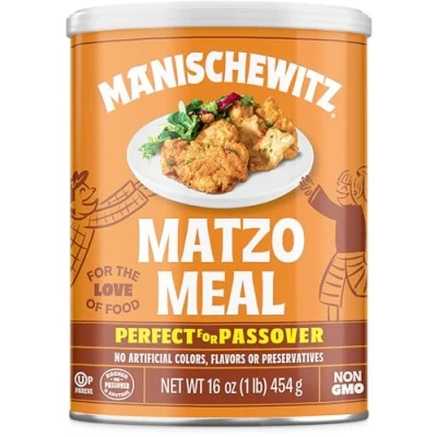 Image of Manischewitz Matzo Meal Passover Canis, 16 oz