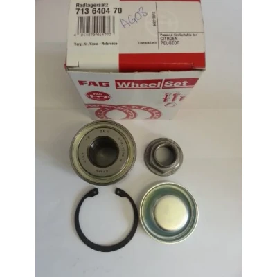 Image of 374883 Wheel bearing kit FAG 713 6404 70 Photo corresponds to scope of supply 60mm PEUGEOT: 307 Hatchback, CC, Estate, CITROËN: C4 I Hatchback